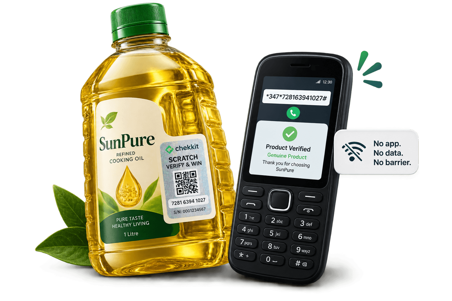 Verification on any phone