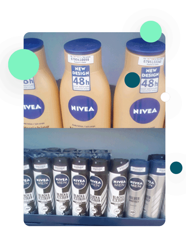 Nivea roll-ons given as rewards