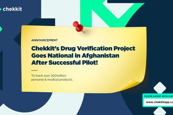 Chekkit’s Afghan Drug Verification Pilot Goes National