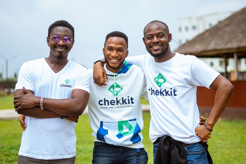 Founders of Chekkit announcing pre-seed funding