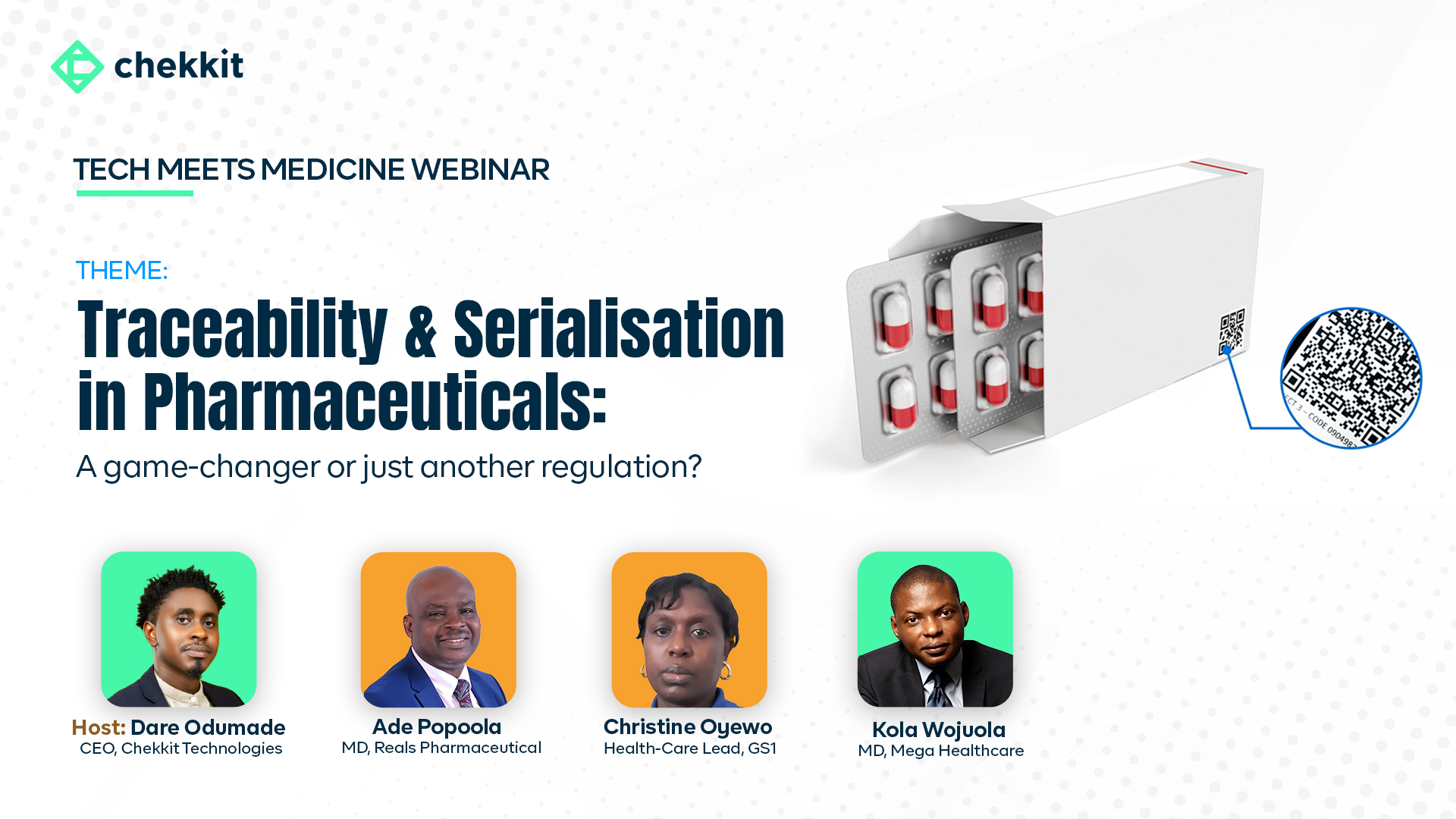 Read more about the article Traceability & Serialization in Pharmaceuticals Webinar